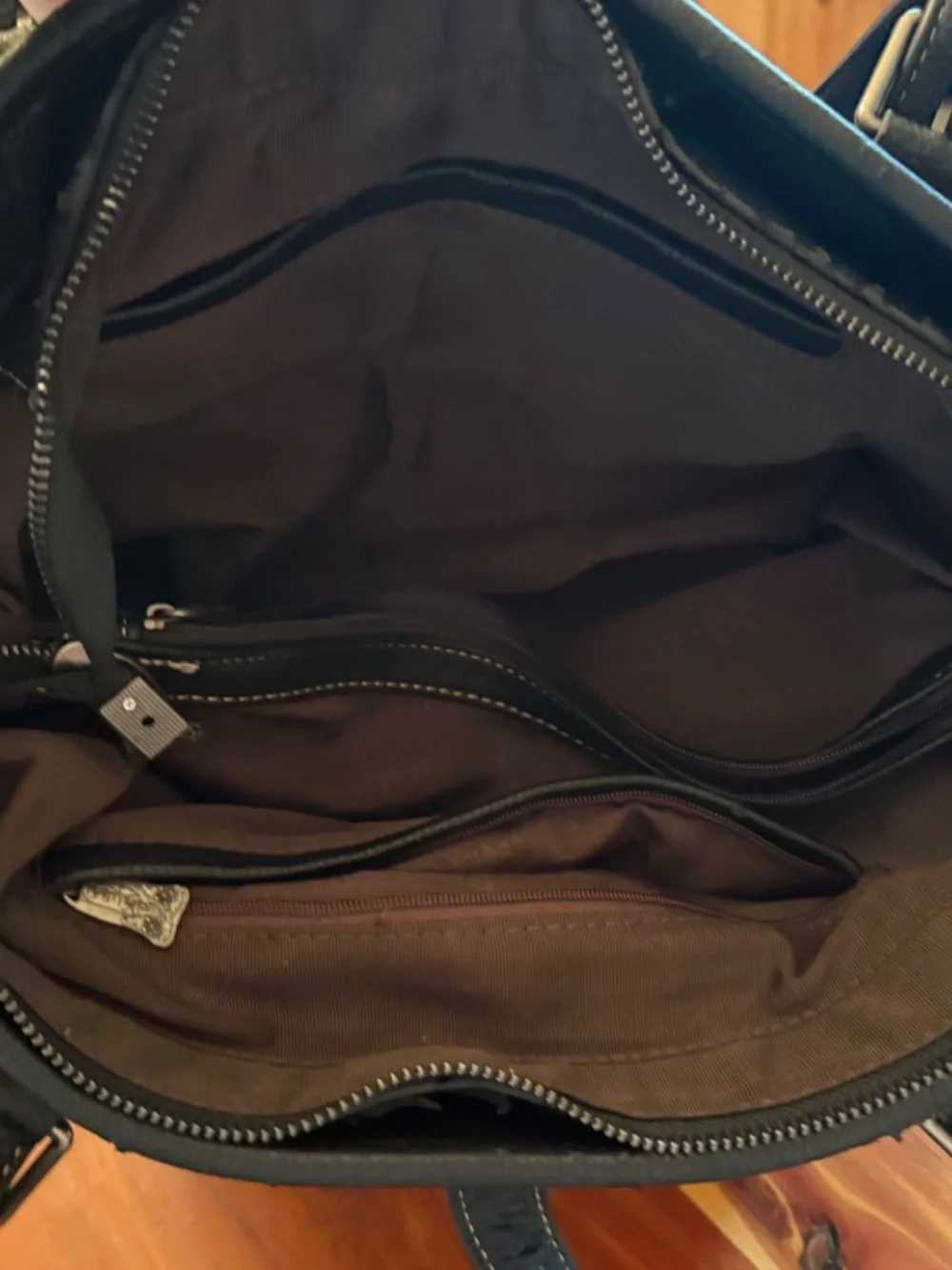 Western Cow hide tote purse